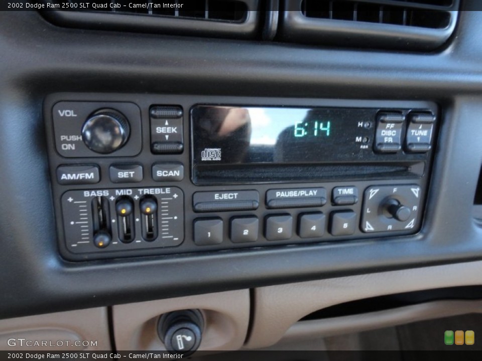 Camel/Tan Interior Audio System for the 2002 Dodge Ram 2500 SLT Quad Cab #58714301