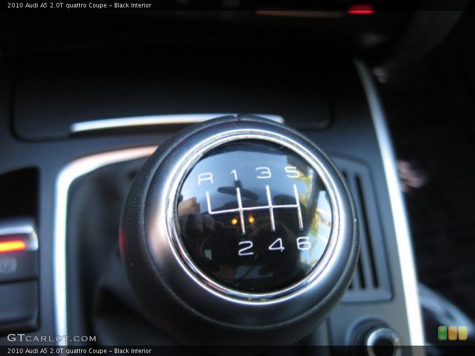 Black Interior Transmission for the 2010 Audi A5 2.0T quattro Coupe #58717253
