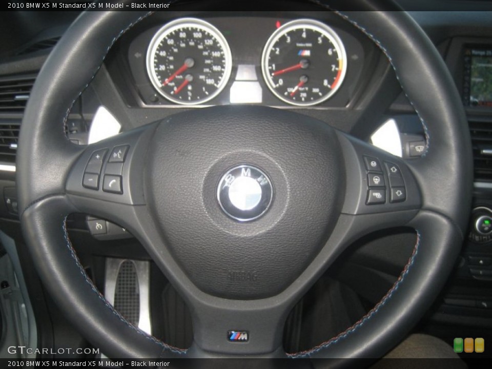 Black Interior Steering Wheel for the 2010 BMW X5 M  #58721621
