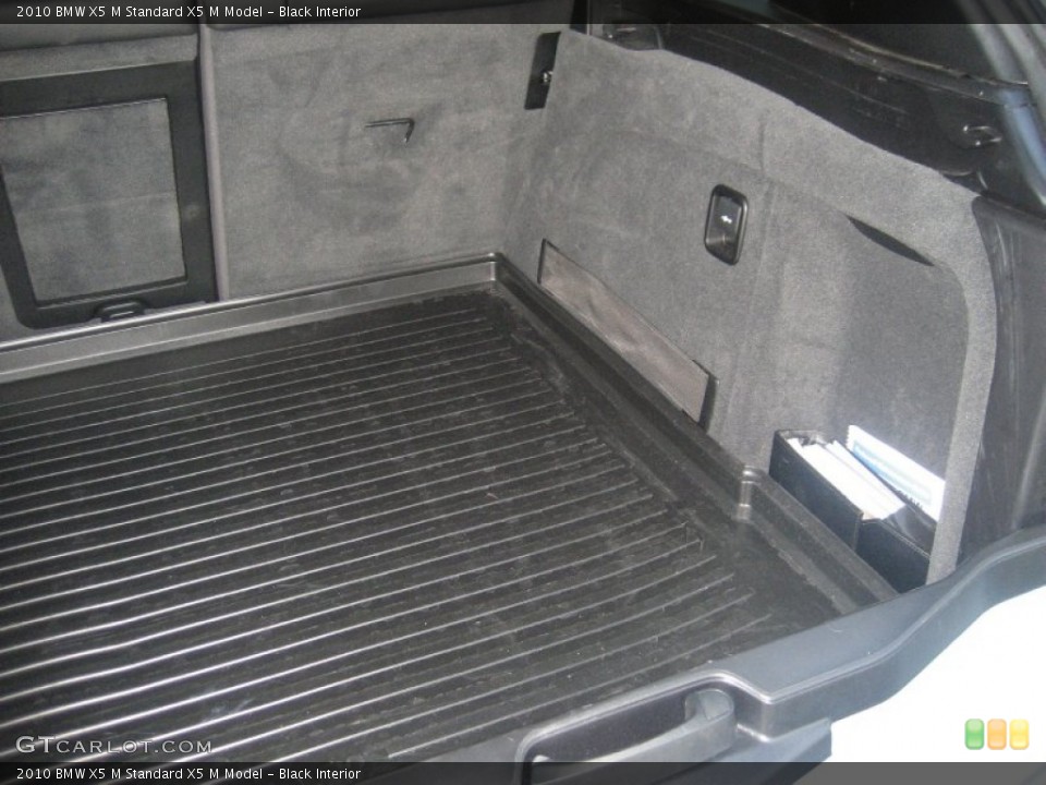 Black Interior Trunk for the 2010 BMW X5 M  #58721714