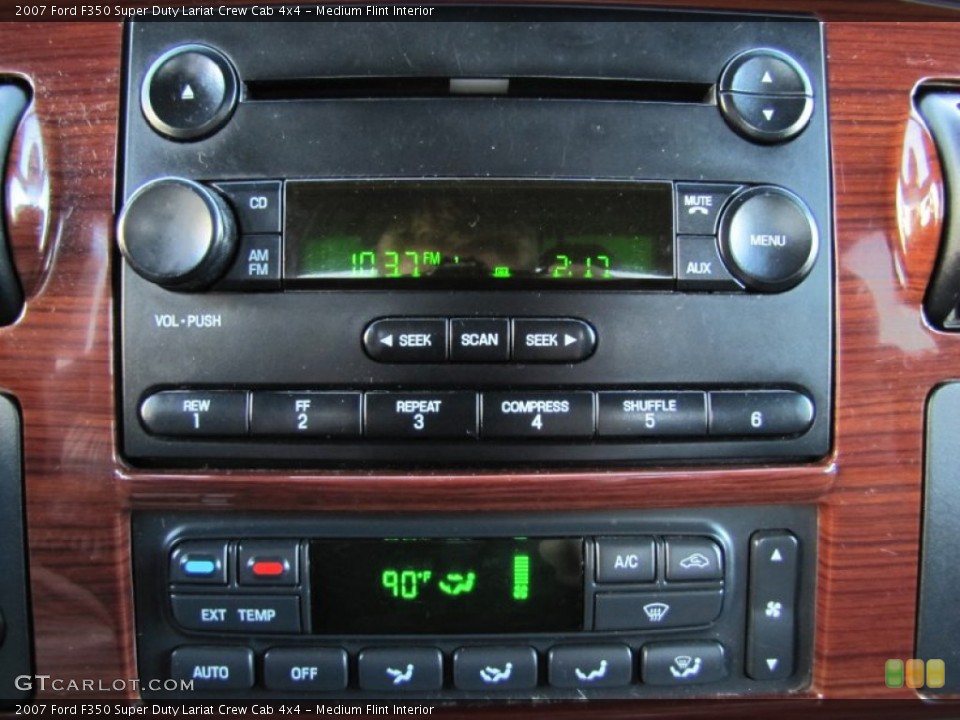 Medium Flint Interior Audio System for the 2007 Ford F350 Super Duty Lariat Crew Cab 4x4 #58722818