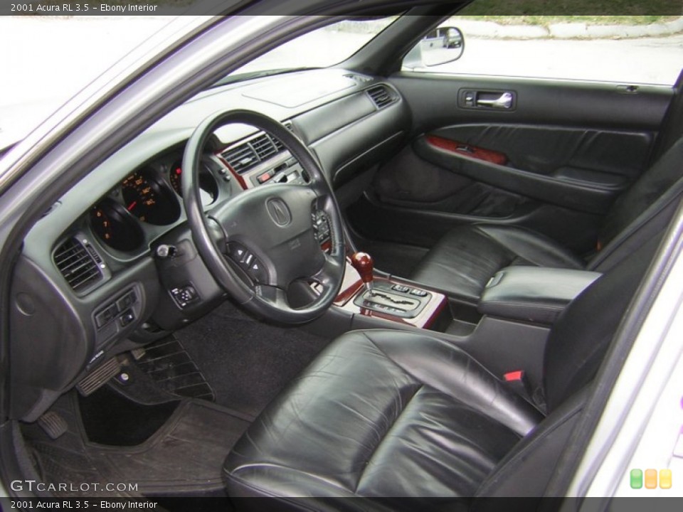 Ebony Interior Photo for the 2001 Acura RL 3.5 #58730808
