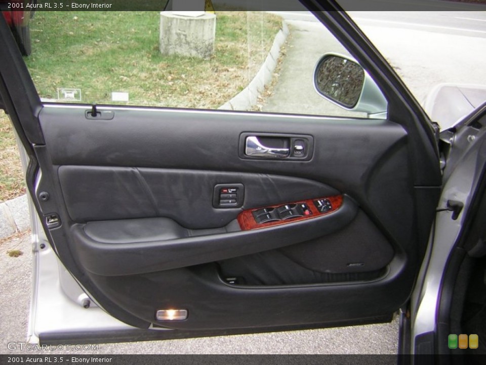 Ebony Interior Door Panel for the 2001 Acura RL 3.5 #58730817