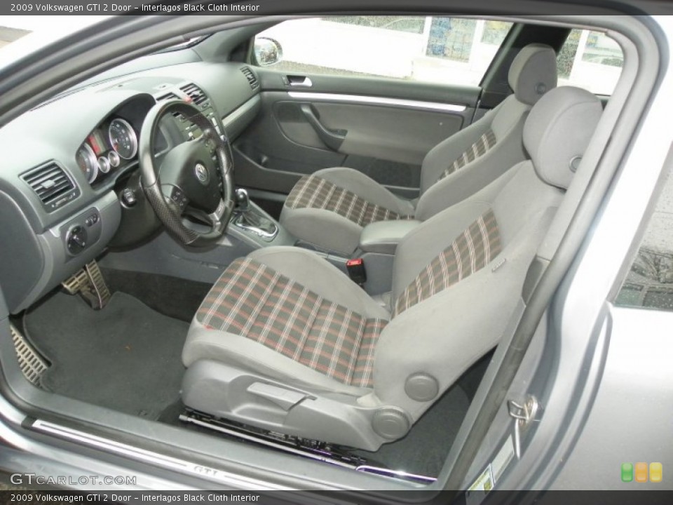 Interlagos Black Cloth Interior Photo for the 2009 Volkswagen GTI 2 Door #58733145