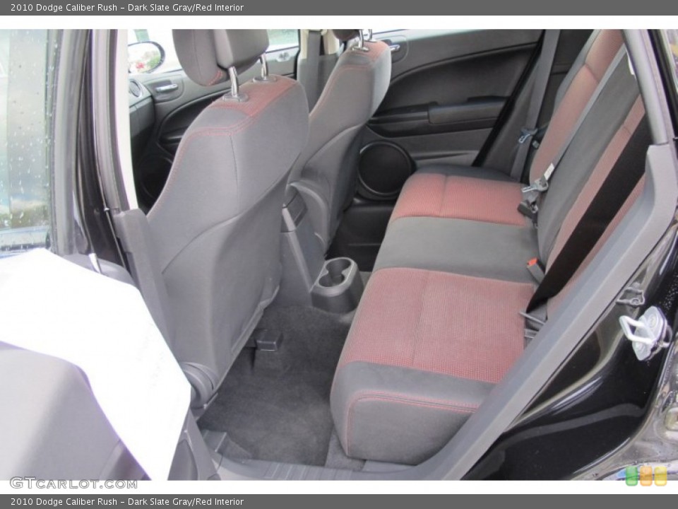 Dark Slate Gray/Red Interior Photo for the 2010 Dodge Caliber Rush #58736757