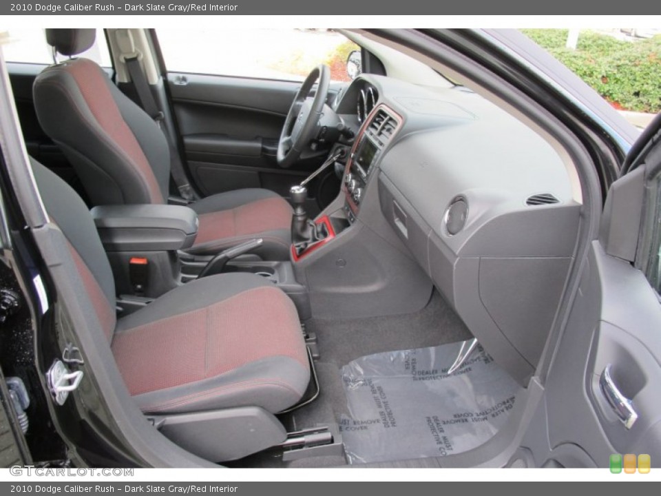 Dark Slate Gray/Red Interior Photo for the 2010 Dodge Caliber Rush #58736821