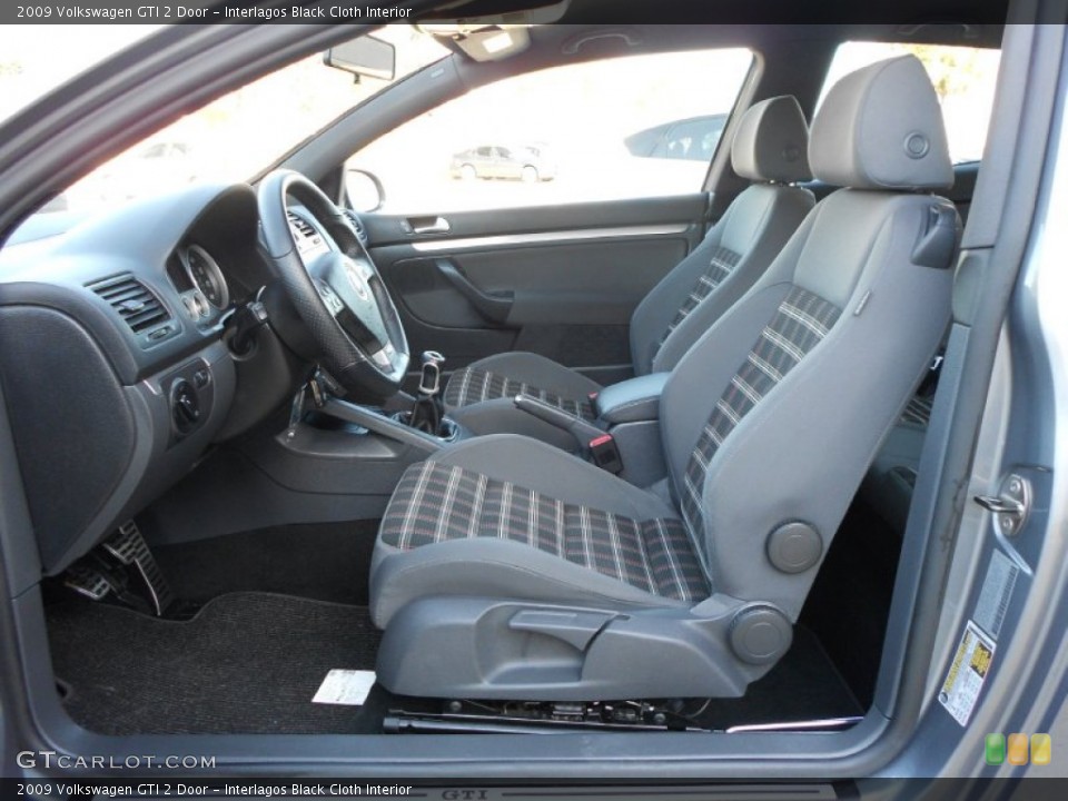 Interlagos Black Cloth Interior Photo for the 2009 Volkswagen GTI 2 Door #58736883