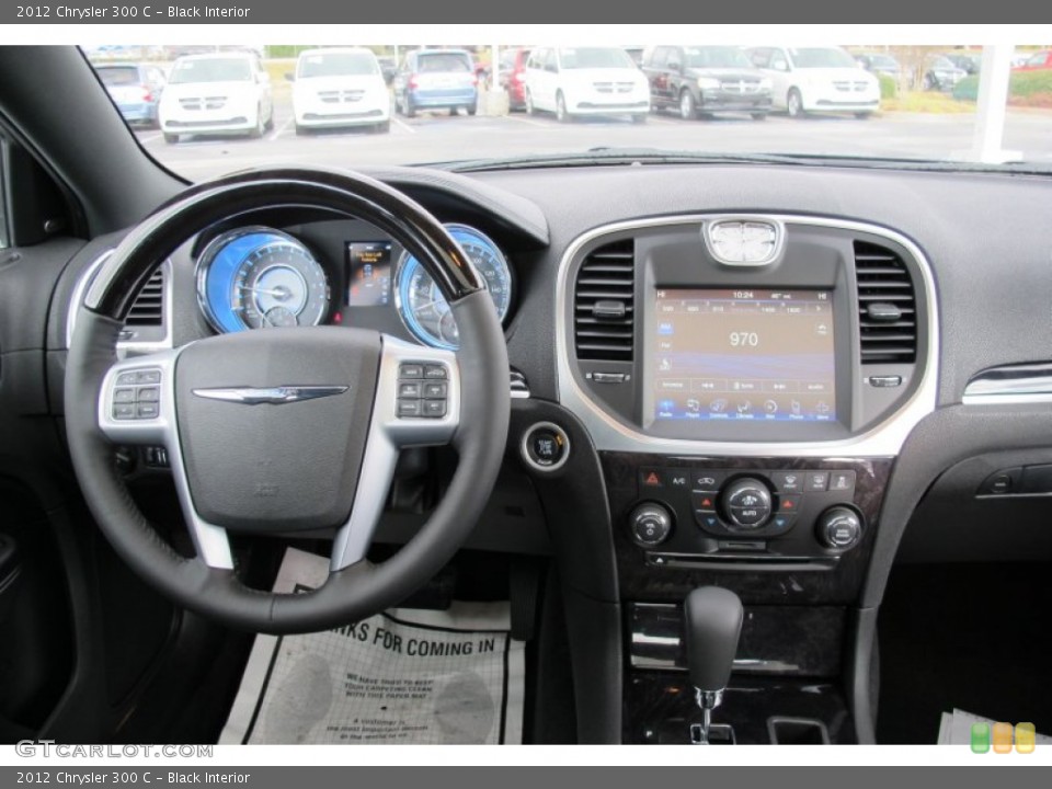 Black Interior Dashboard for the 2012 Chrysler 300 C #58738983