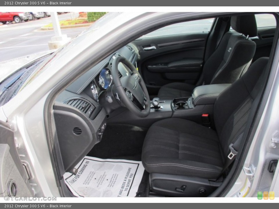 Black Interior Photo for the 2012 Chrysler 300 S V6 #58739180