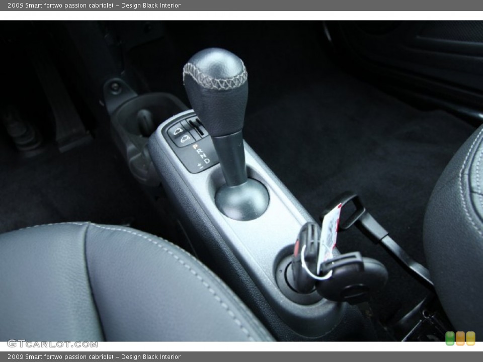 Design Black Interior Transmission for the 2009 Smart fortwo passion cabriolet #58740639
