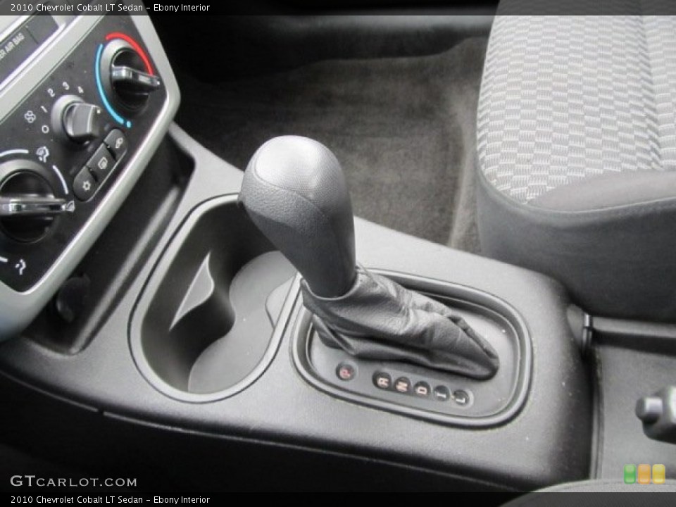 Ebony Interior Transmission for the 2010 Chevrolet Cobalt LT Sedan #58741746