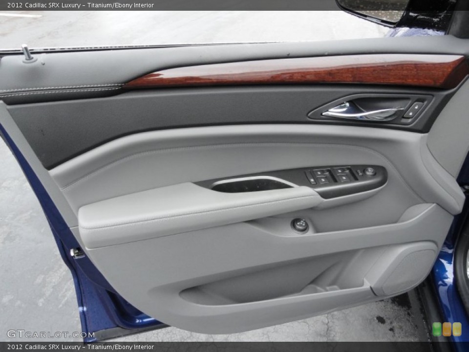 Titanium/Ebony Interior Door Panel for the 2012 Cadillac SRX Luxury #58741950