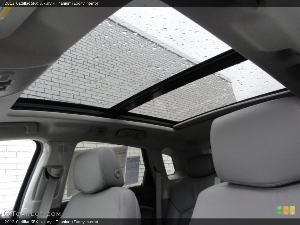 Titanium/Ebony Interior Sunroof for the 2012 Cadillac SRX Luxury #58741980