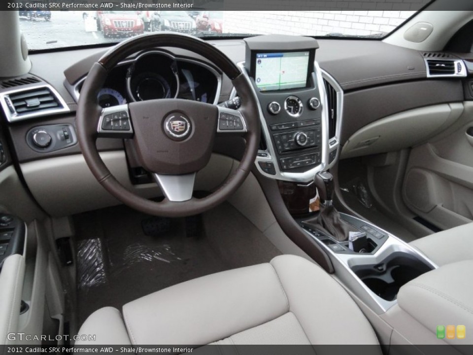 Shale/Brownstone Interior Dashboard for the 2012 Cadillac SRX Performance AWD #58742356