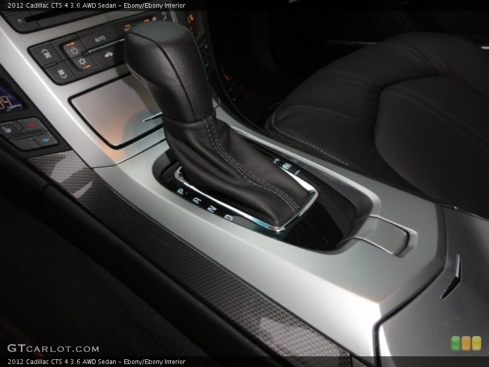 Ebony/Ebony Interior Transmission for the 2012 Cadillac CTS 4 3.6 AWD Sedan #58742628