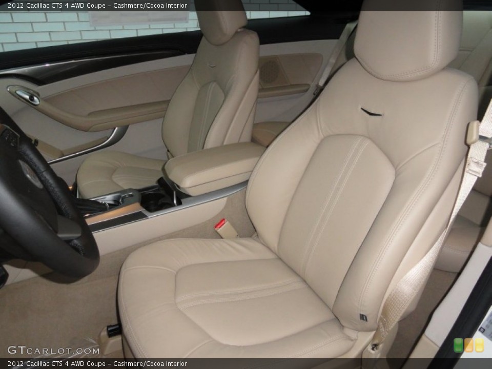 Cashmere/Cocoa Interior Photo for the 2012 Cadillac CTS 4 AWD Coupe #58742769
