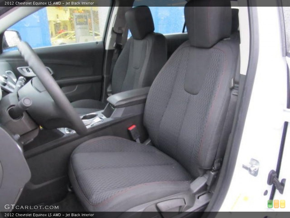 Jet Black Interior Photo for the 2012 Chevrolet Equinox LS AWD #58743543