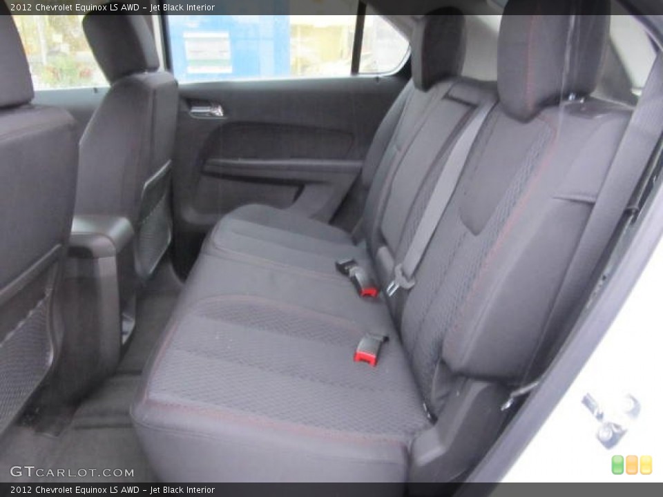 Jet Black Interior Photo for the 2012 Chevrolet Equinox LS AWD #58743552