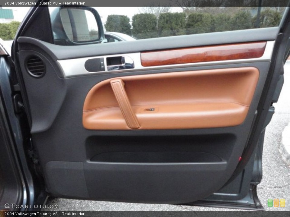 Teak Interior Door Panel for the 2004 Volkswagen Touareg V8 #58751307