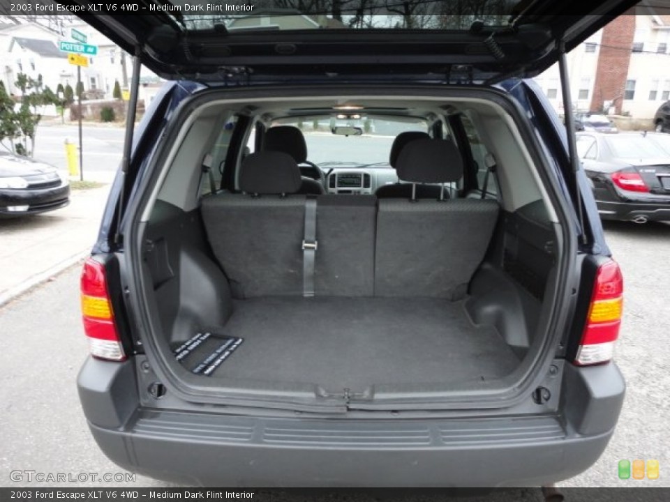Medium Dark Flint Interior Trunk for the 2003 Ford Escape XLT V6 4WD #58751541