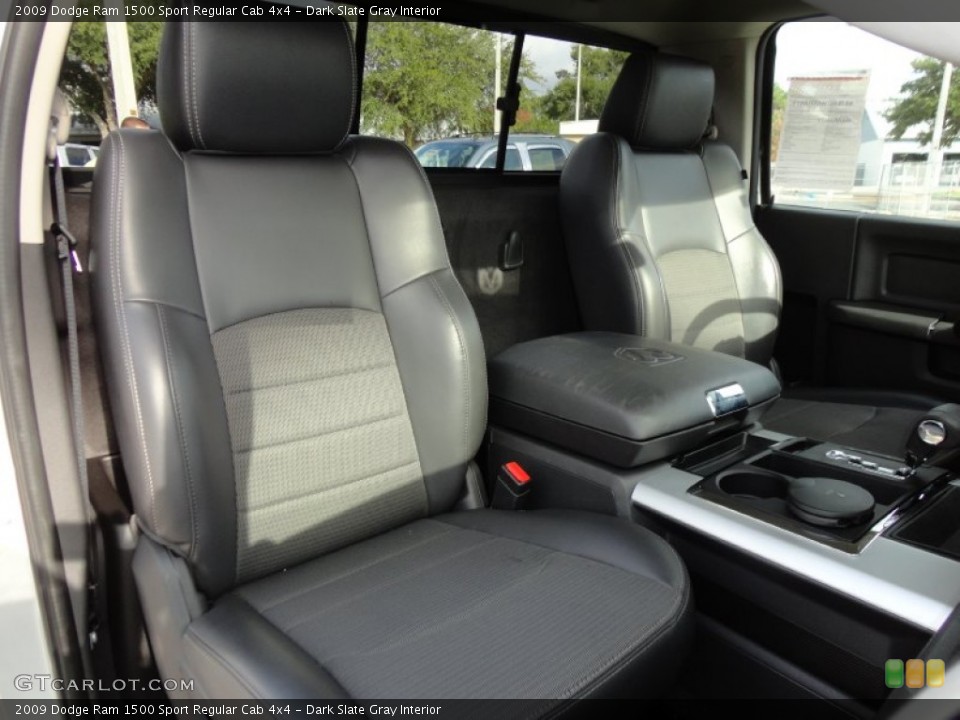 Dark Slate Gray Interior Photo for the 2009 Dodge Ram 1500 Sport Regular Cab 4x4 #58755387