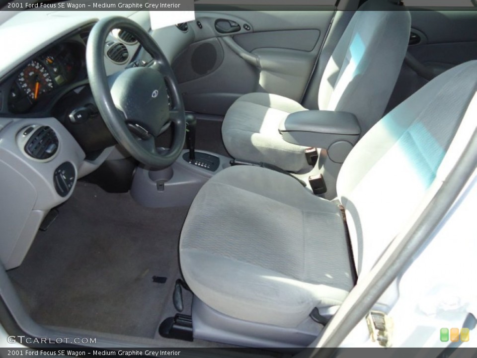 Medium Graphite Grey Interior Photo for the 2001 Ford Focus SE Wagon #58756449