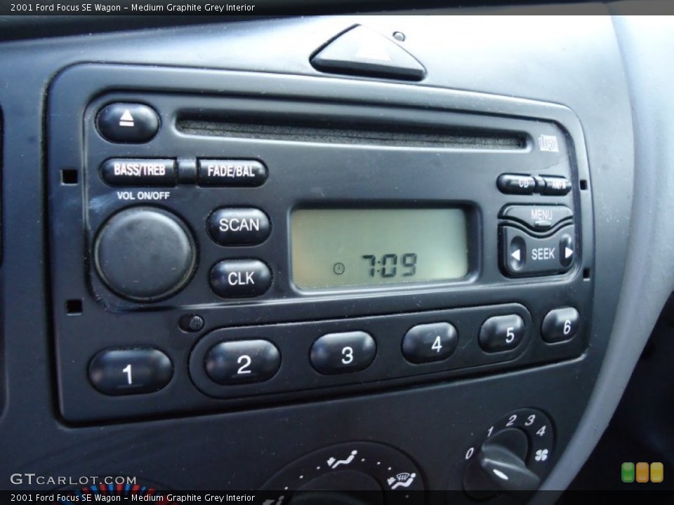 Medium Graphite Grey Interior Audio System for the 2001 Ford Focus SE Wagon #58756698