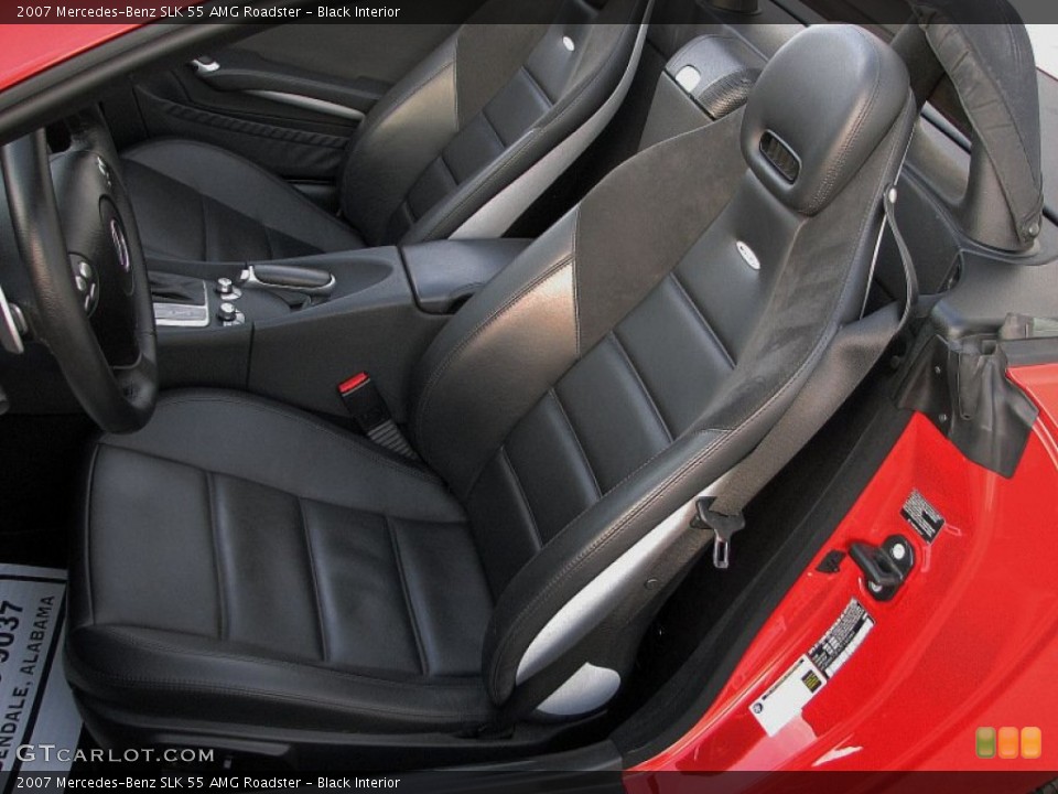 Black Interior Photo for the 2007 Mercedes-Benz SLK 55 AMG Roadster #58758657