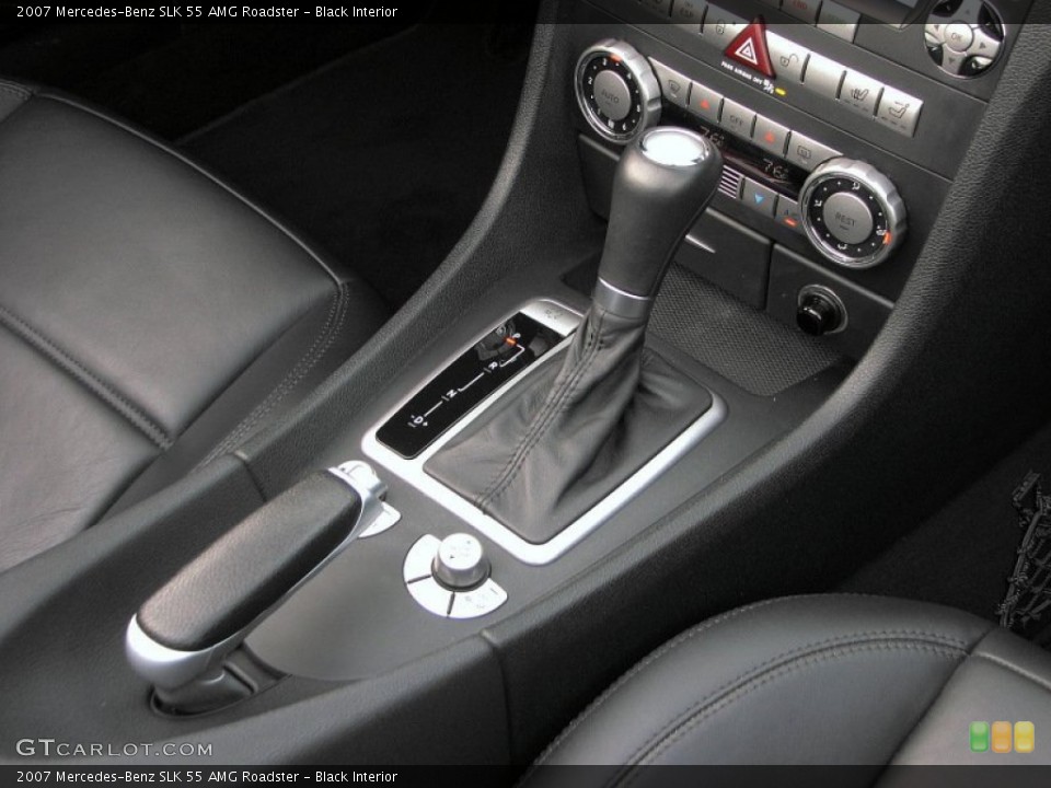 Black Interior Transmission for the 2007 Mercedes-Benz SLK 55 AMG Roadster #58758918