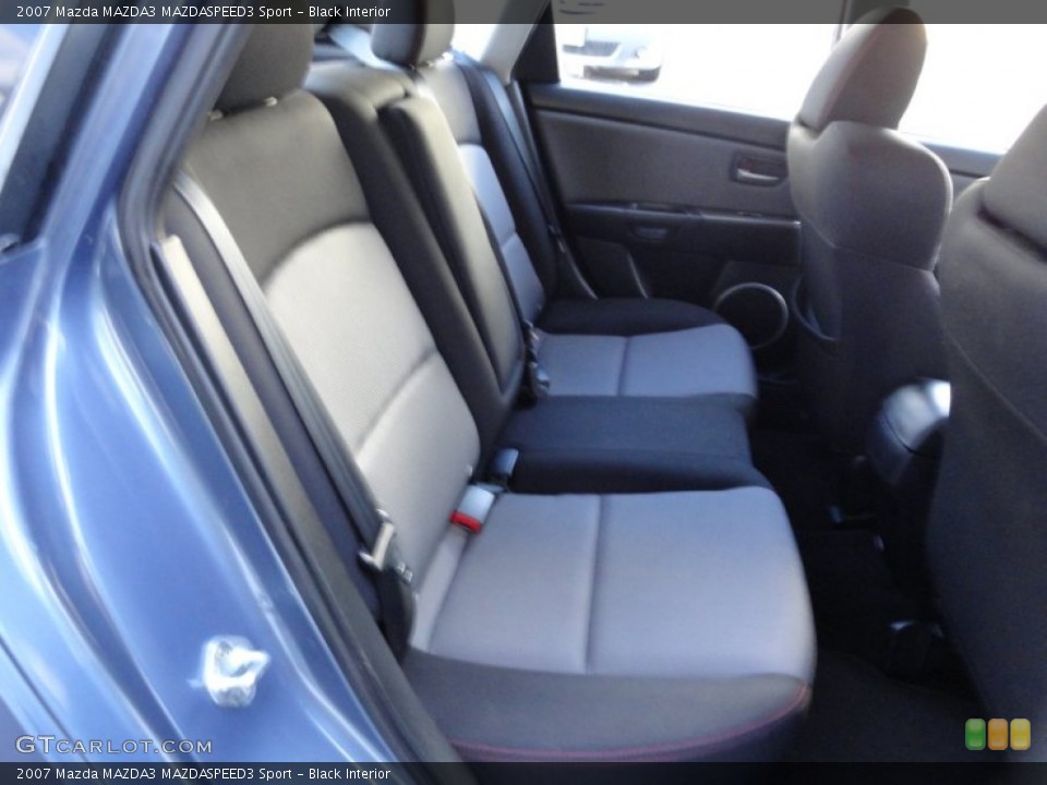 Black Interior Photo for the 2007 Mazda MAZDA3 MAZDASPEED3 Sport #58759488