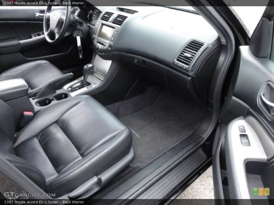 Black Interior Photo for the 2007 Honda Accord EX-L Sedan #58763097
