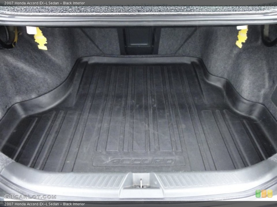 Black Interior Trunk for the 2007 Honda Accord EX-L Sedan #58763220