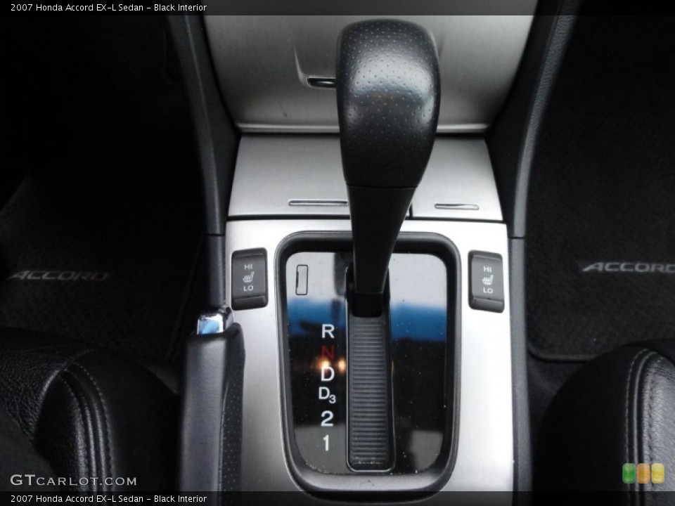 Black Interior Transmission for the 2007 Honda Accord EX-L Sedan #58763328