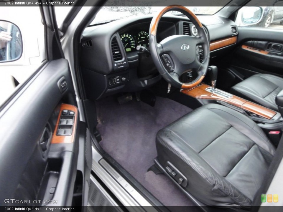 Graphite Interior Photo for the 2002 Infiniti QX4 4x4 #58763484