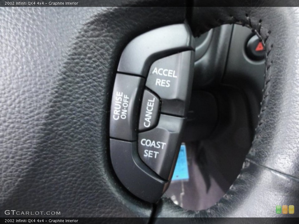Graphite Interior Controls for the 2002 Infiniti QX4 4x4 #58763850