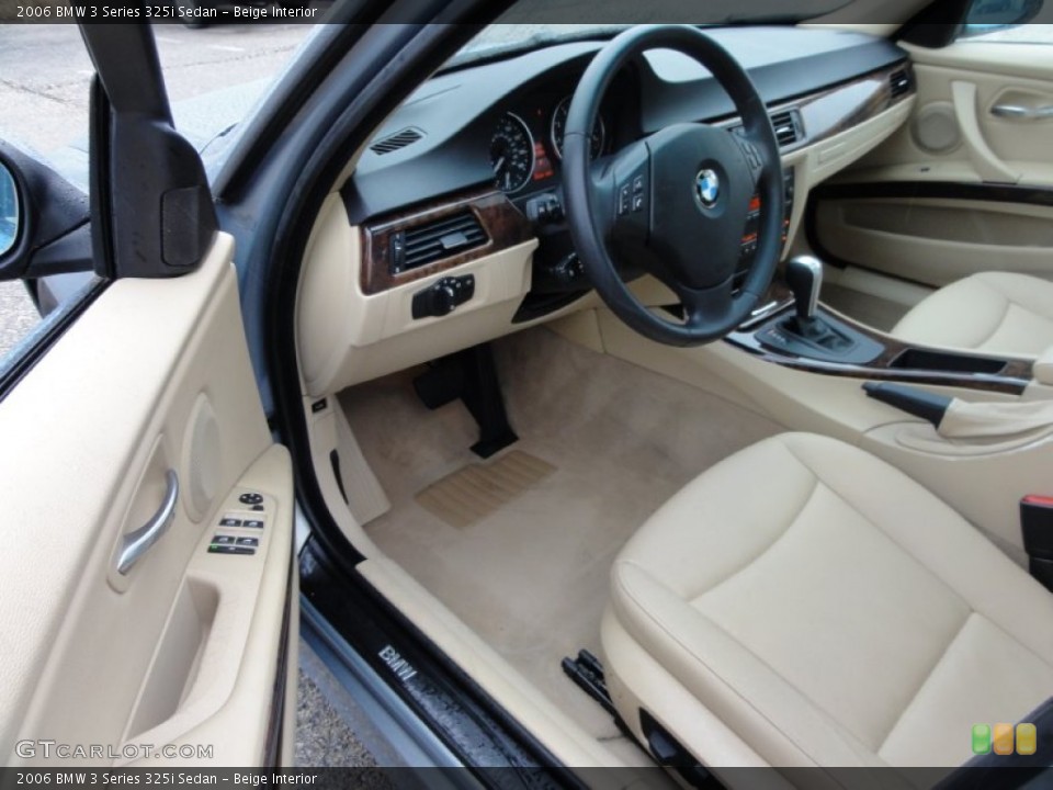 Beige Interior Photo for the 2006 BMW 3 Series 325i Sedan #58764009