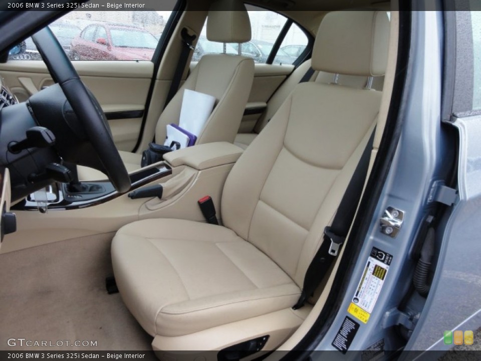 Beige Interior Photo for the 2006 BMW 3 Series 325i Sedan #58764057