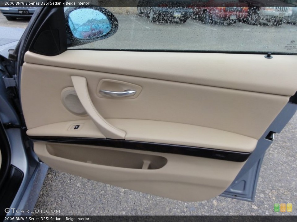 Beige Interior Door Panel for the 2006 BMW 3 Series 325i Sedan #58764150
