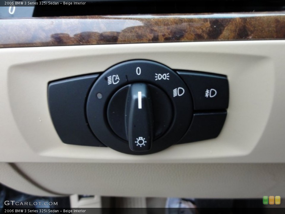 Beige Interior Controls for the 2006 BMW 3 Series 325i Sedan #58764366