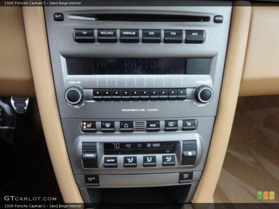 Sand Beige Interior Controls for the 2006 Porsche Cayman S #58767324