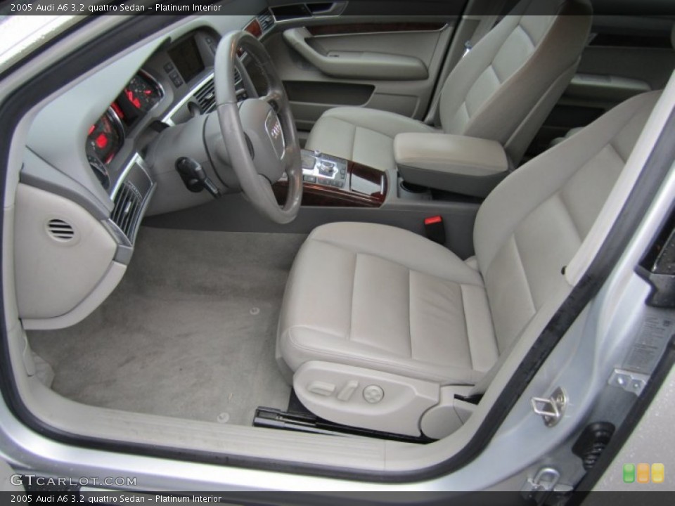 Platinum Interior Photo for the 2005 Audi A6 3.2 quattro Sedan #58769211