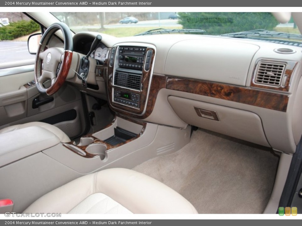 Medium Dark Parchment Interior Dashboard for the 2004 Mercury Mountaineer Convenience AWD #58770762