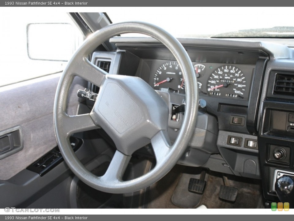 Black Interior Steering Wheel for the 1993 Nissan Pathfinder SE 4x4 #58770798
