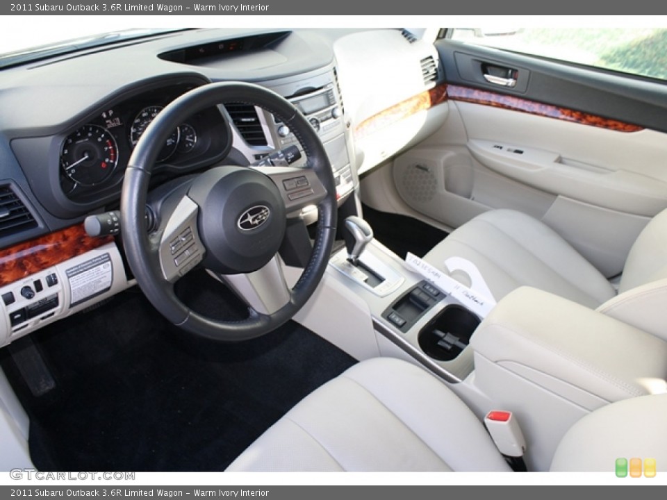 Warm Ivory Interior Photo for the 2011 Subaru Outback 3.6R Limited Wagon #58771074