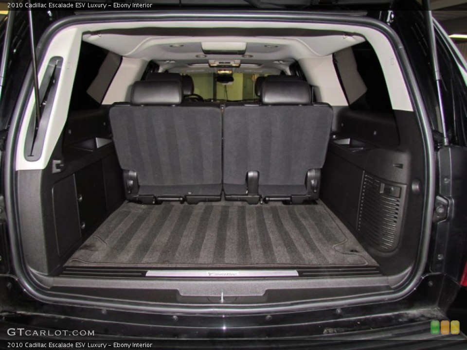 Ebony Interior Trunk for the 2010 Cadillac Escalade ESV Luxury #58774032