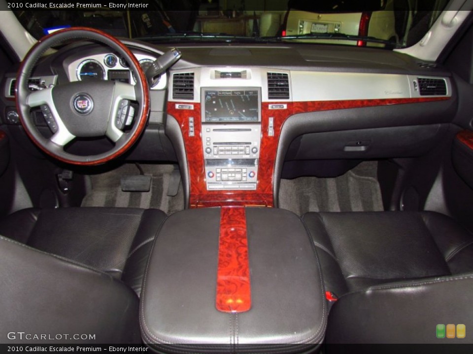 Ebony Interior Dashboard for the 2010 Cadillac Escalade Premium #58775475