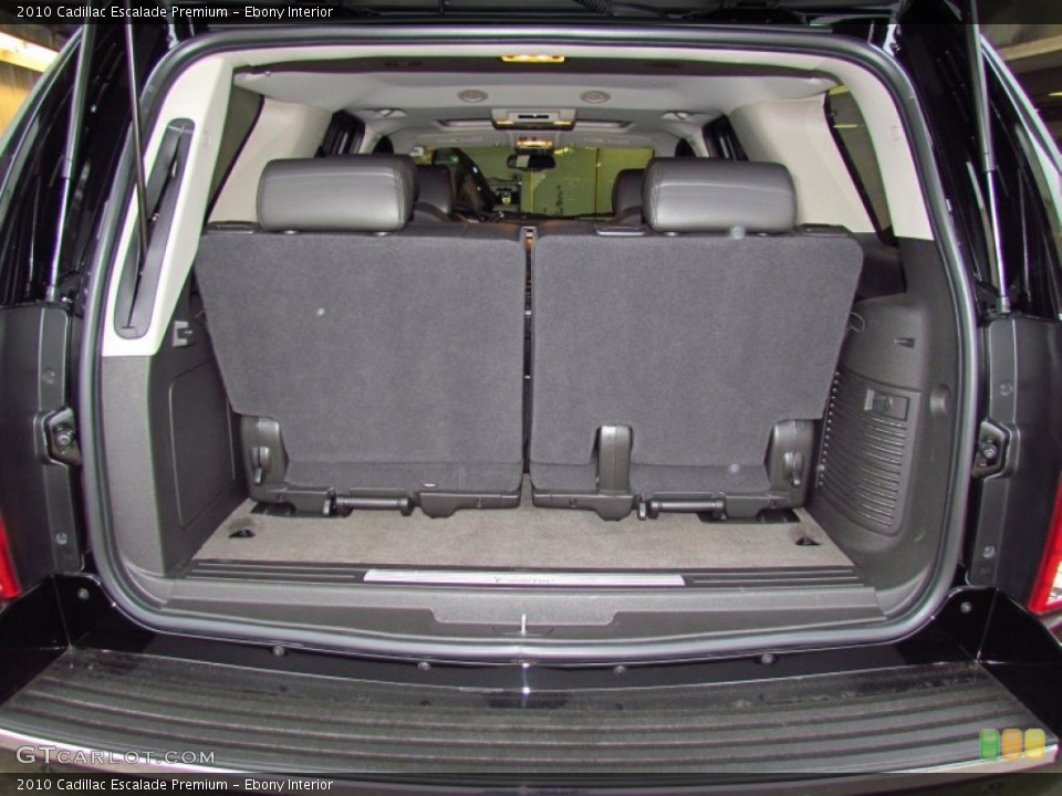 Ebony Interior Trunk for the 2010 Cadillac Escalade Premium #58775535
