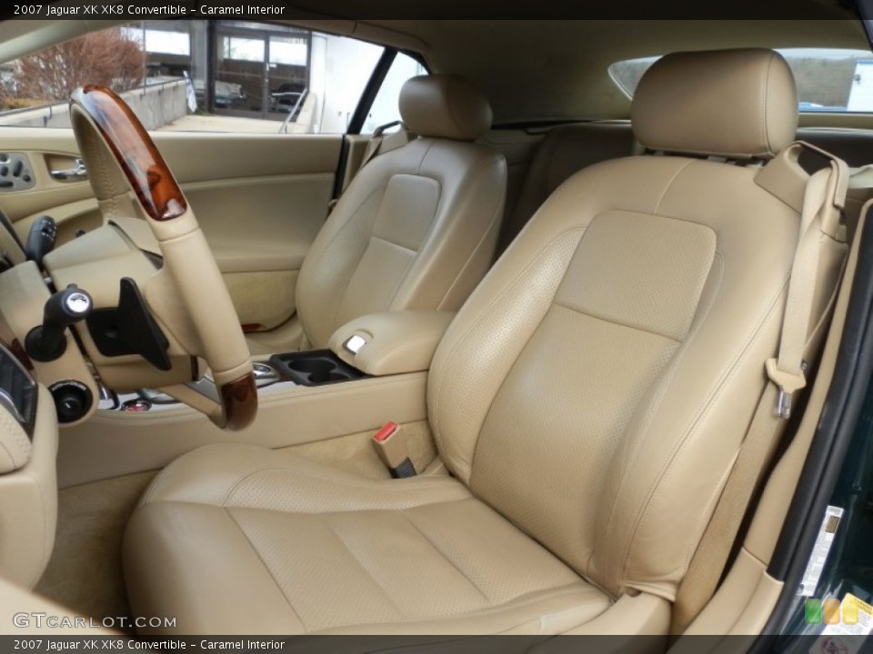 Caramel Interior Photo for the 2007 Jaguar XK XK8 Convertible #58775601