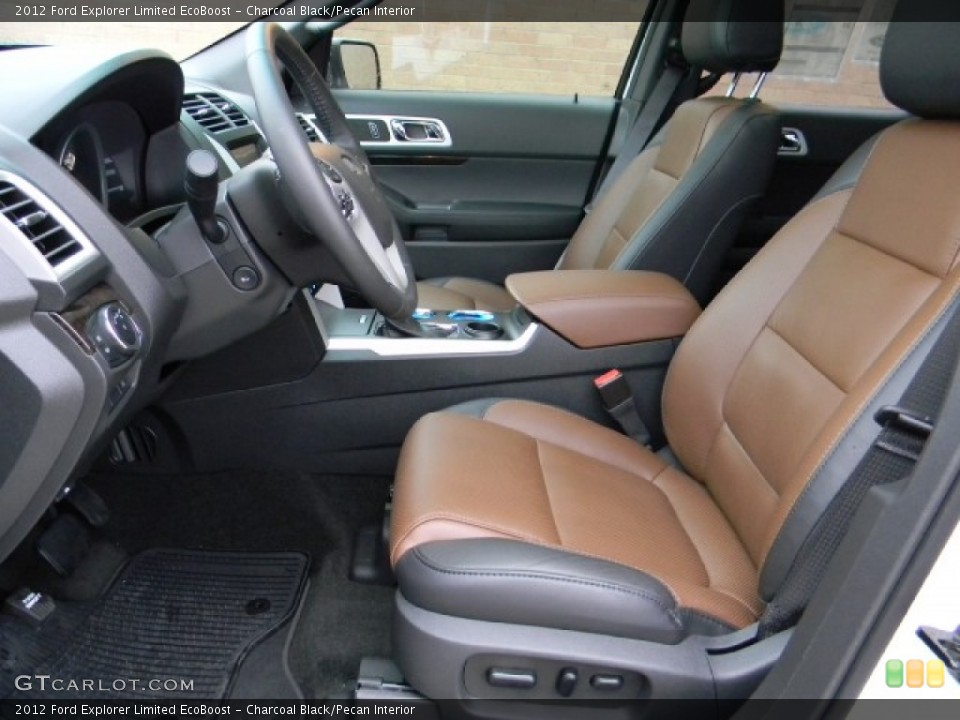 Charcoal Black/Pecan Interior Photo for the 2012 Ford Explorer Limited EcoBoost #58777878