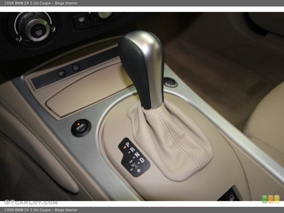 Beige Interior Transmission for the 2008 BMW Z4 3.0si Coupe #58780236